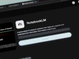 Notebooklm ai research assistant interface on a dark screen