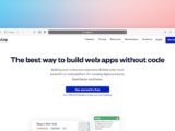 the best way to build web apps without code