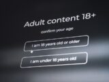 Confirm age for adult content 18+