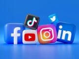 a group of different social media logos