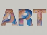 blue and brown letter p