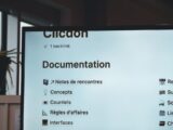 a screen with a bunch of information on it