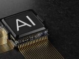 A computer chip with the letter ia printed on it