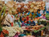 people in market during daytime