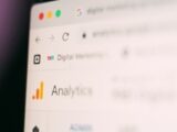 a close up of a computer screen with a blurry background