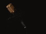 black and gray condenser microphone